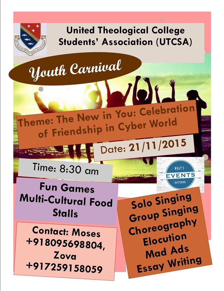 United Theological College, Bangalore UTC Youth Carnival