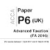 ACCA P6 (UK) (FA 2016) Emile Woolf's Book + kit Applicable till 2018
