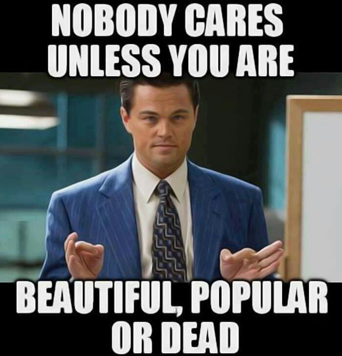 You are beautiful thing. Nobody Cares. Nobody Cares meme. Мем you are beautiful. Nobody Cares Kina.