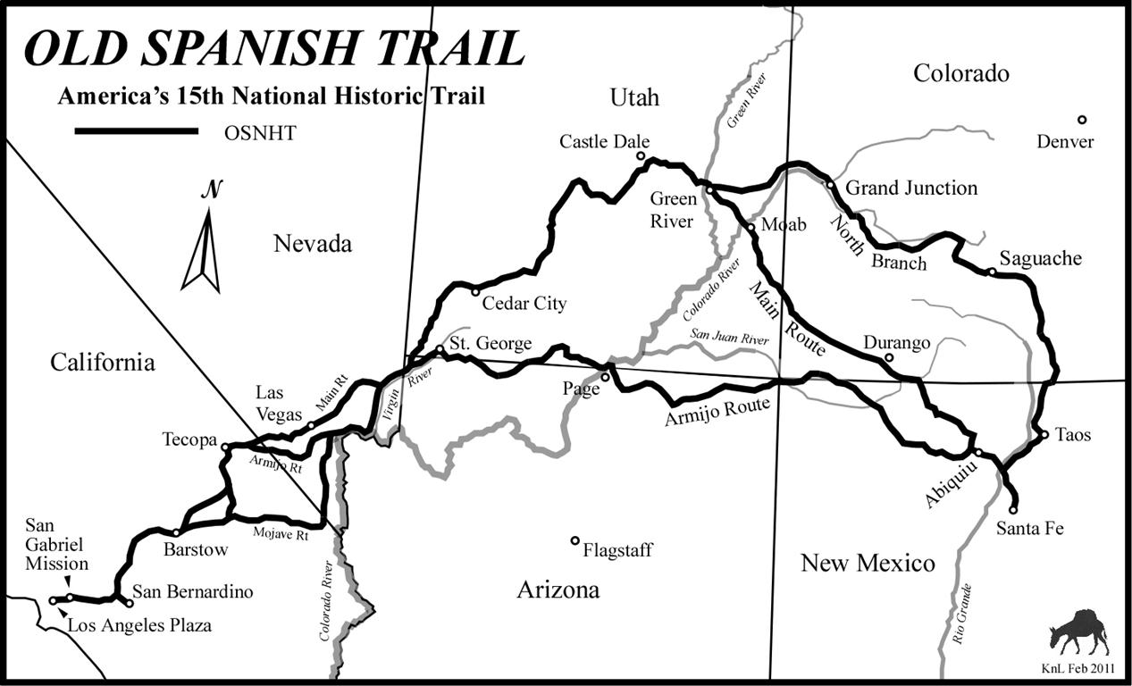 The Old Spanish Trail Documentation Project: The Old Spanish Trail