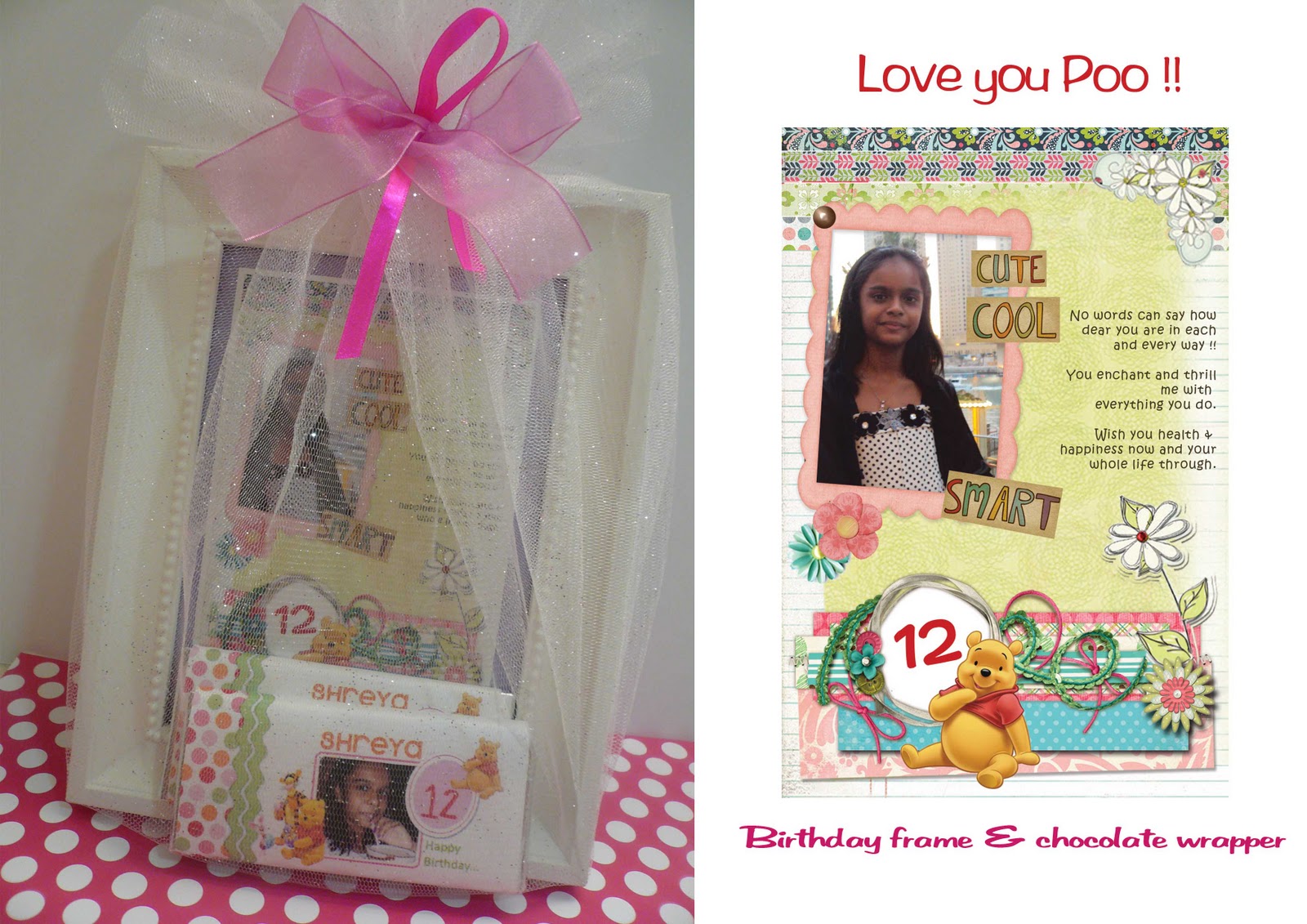 Sparkles Personalized Birthday frame