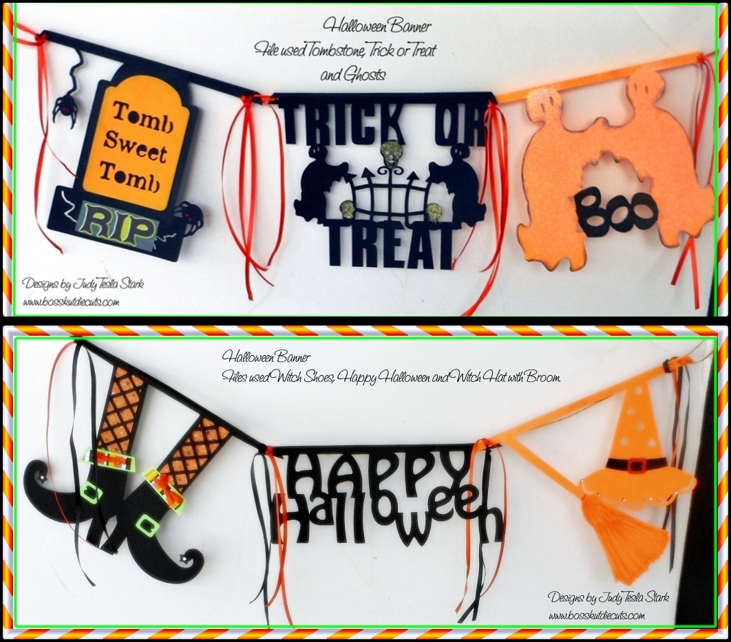 SCRAPCUTS by JUDY: Happy Halloween Banners