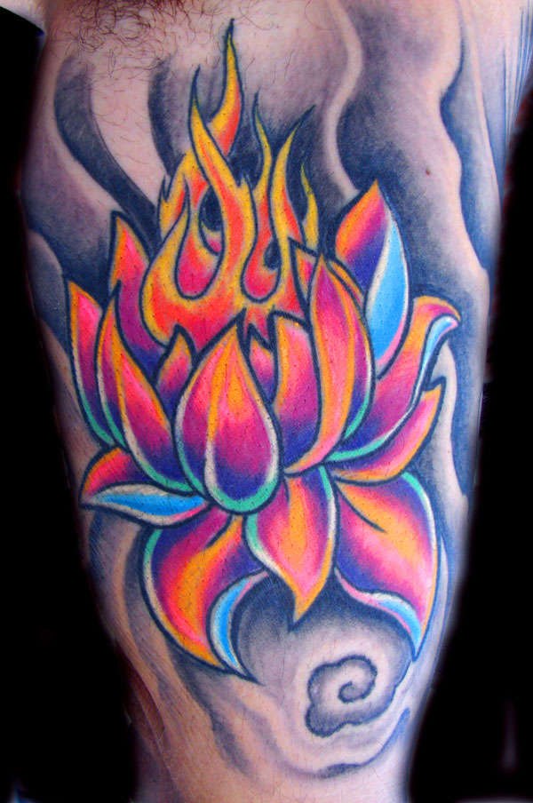 Lotus Flowers Tattoos Design Part 1 3d Tattoos Images