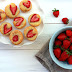 Strawberry Almond Olive Oil Muffins