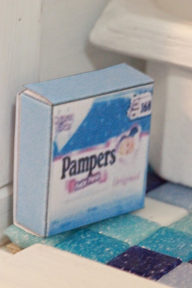 Peziperli: das Badezimmer im Puppenhaus