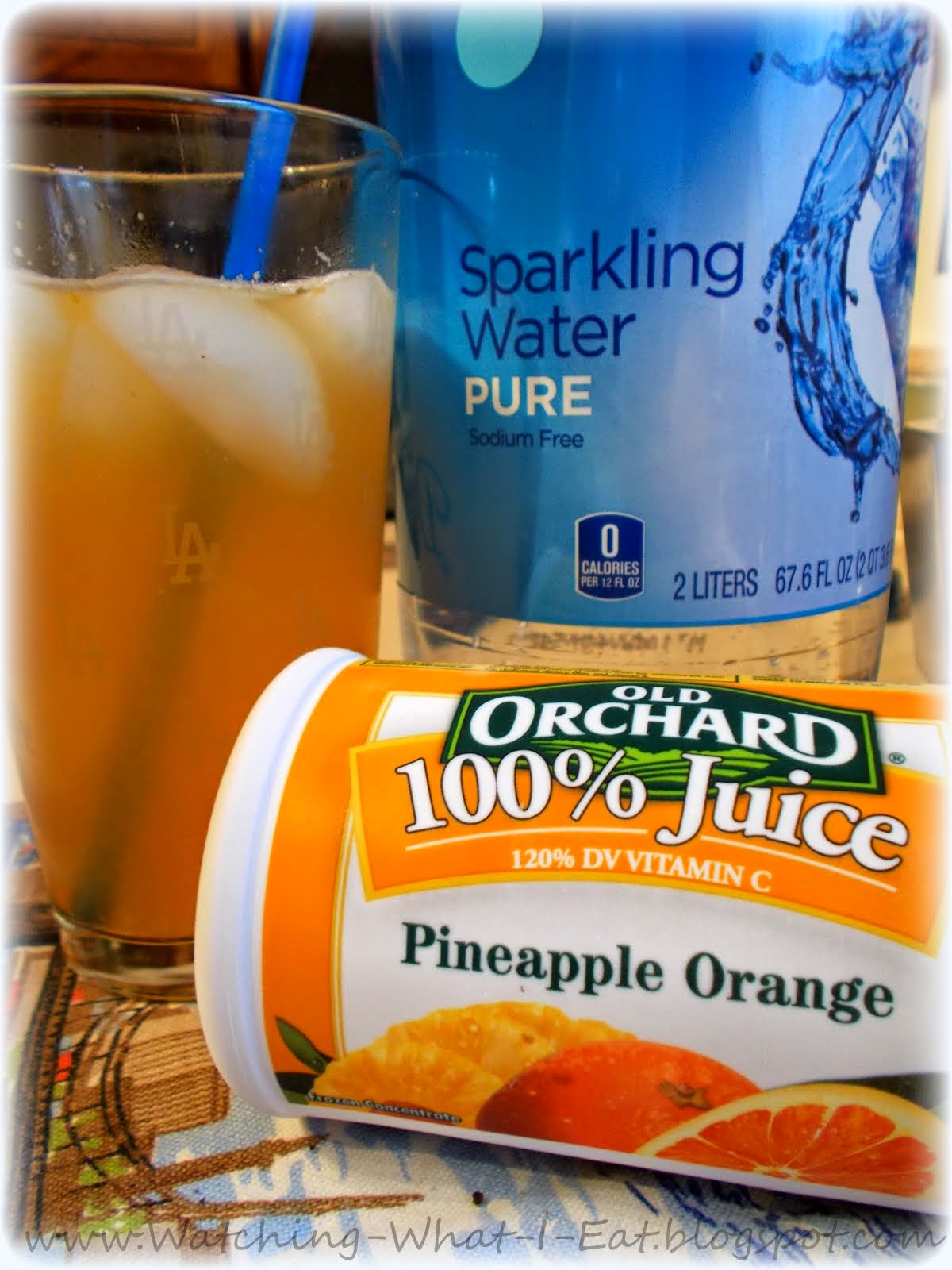 Watching What I Eat Homemade Natural Fruit Juice 'Soda' Izze Copycat