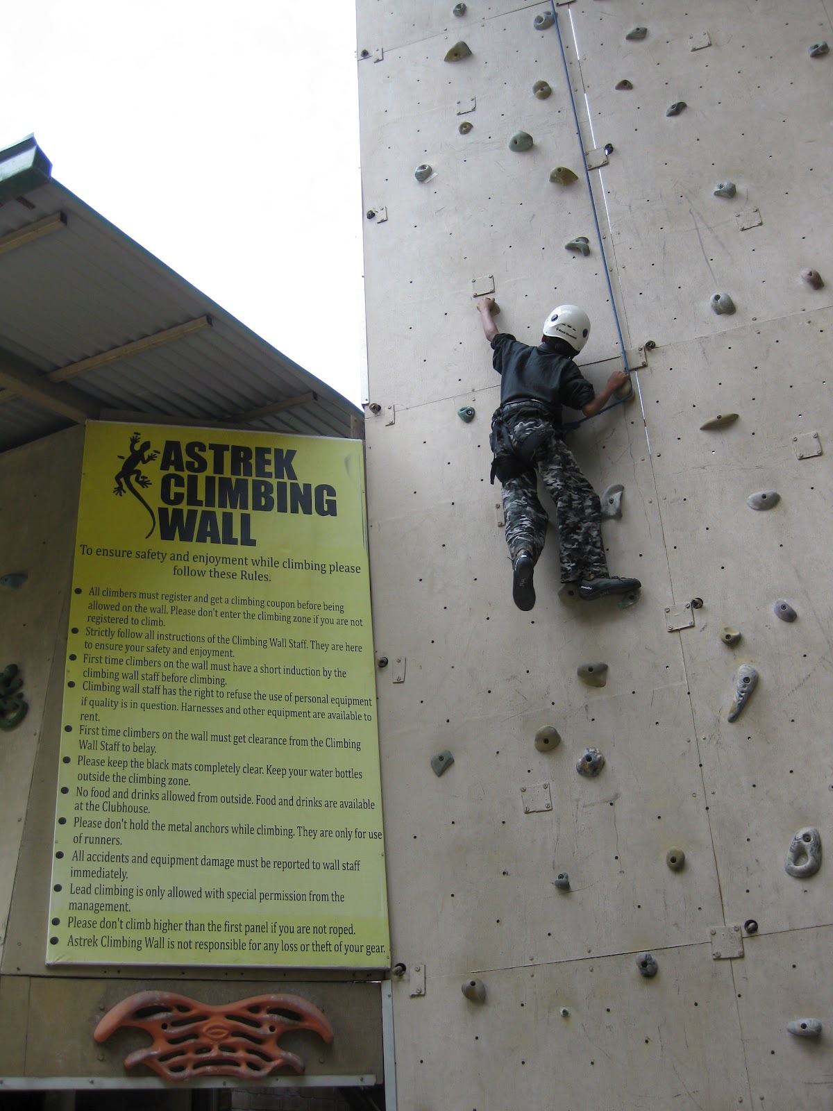 Outdoorkit The To My Yard Rock Climbing Project