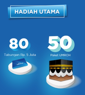 hadiah 2,5 miliar (50 paket umroh dll) hadiah 2,5 miliar (50 paket umroh dll)