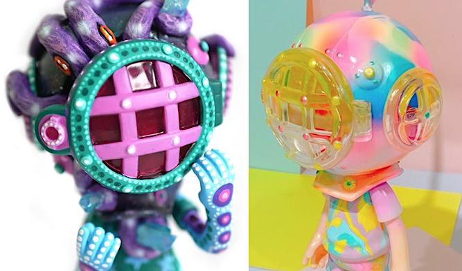 "TTE’20 CuSToM EDiTioN"s from Wee Toys Gallery - featuring Vivian Wang ...