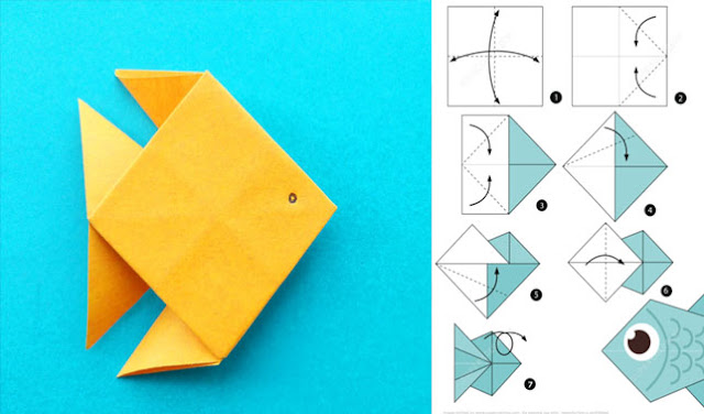 Cara Membuat Kerajinan  Dari Kertas Origami  Yang Paling 