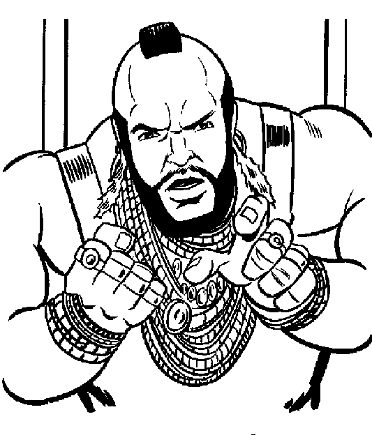 Team 7 Coloring Pages