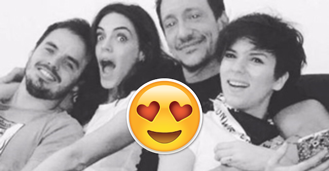 ìEmilia Attias, Nico Vázquez, Gimena Accardi y Benjamín Rojas juntos! ìEmilia Attias, Nico Vázquez, Gimena Accardi y Benjamín Rojas juntos!