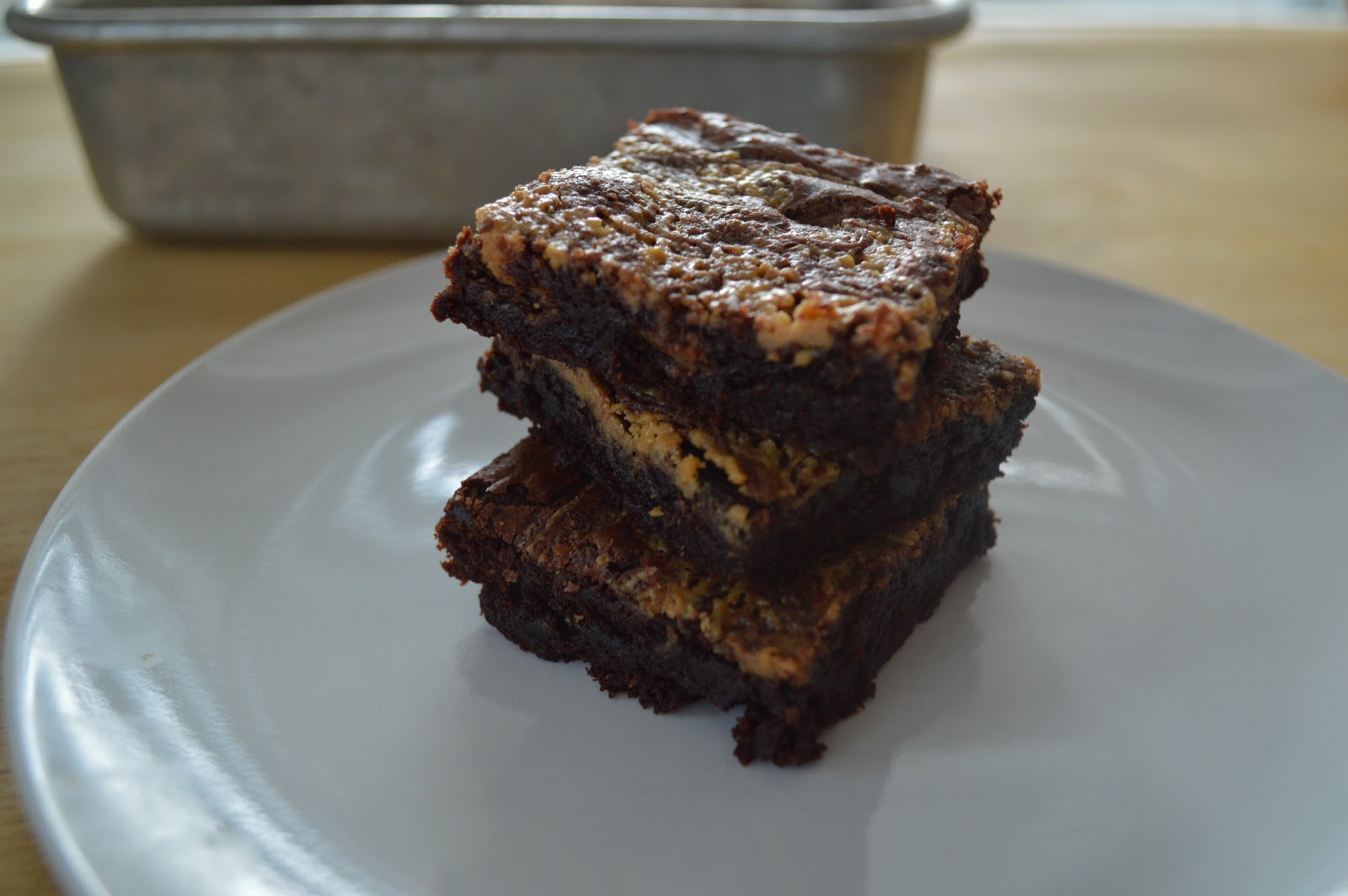 The Art of Comfort Baking Peanut Butter Swirl Brownies