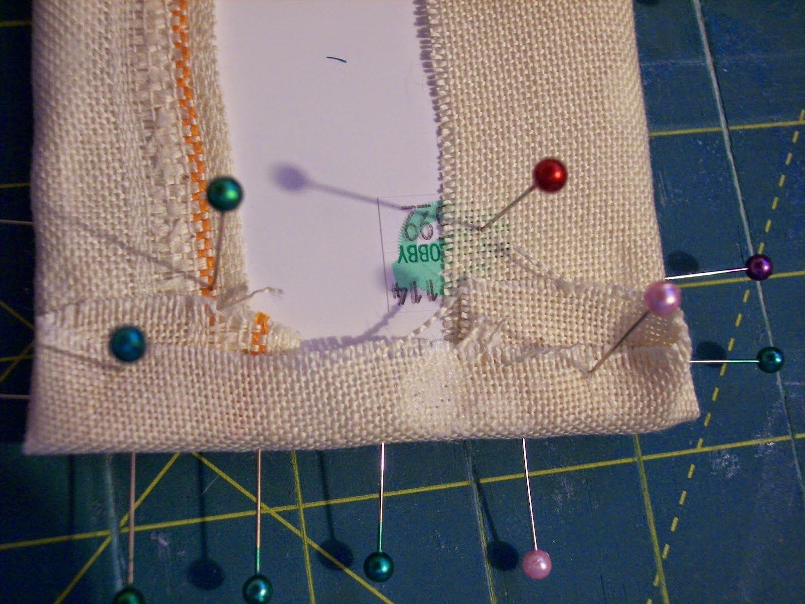 The Happy Stitcher Flat ornament finishing