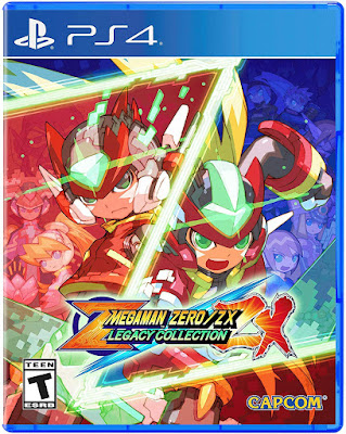 Mega Man Zero Zx Legacy Collection Game Cover Ps4