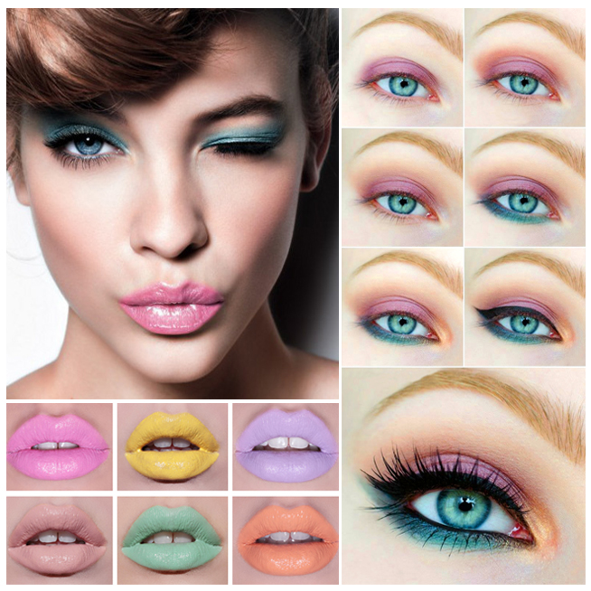 Gemily Barbon Beauty & Makeup Pastel Colors for Fall / Winter 2015 2016