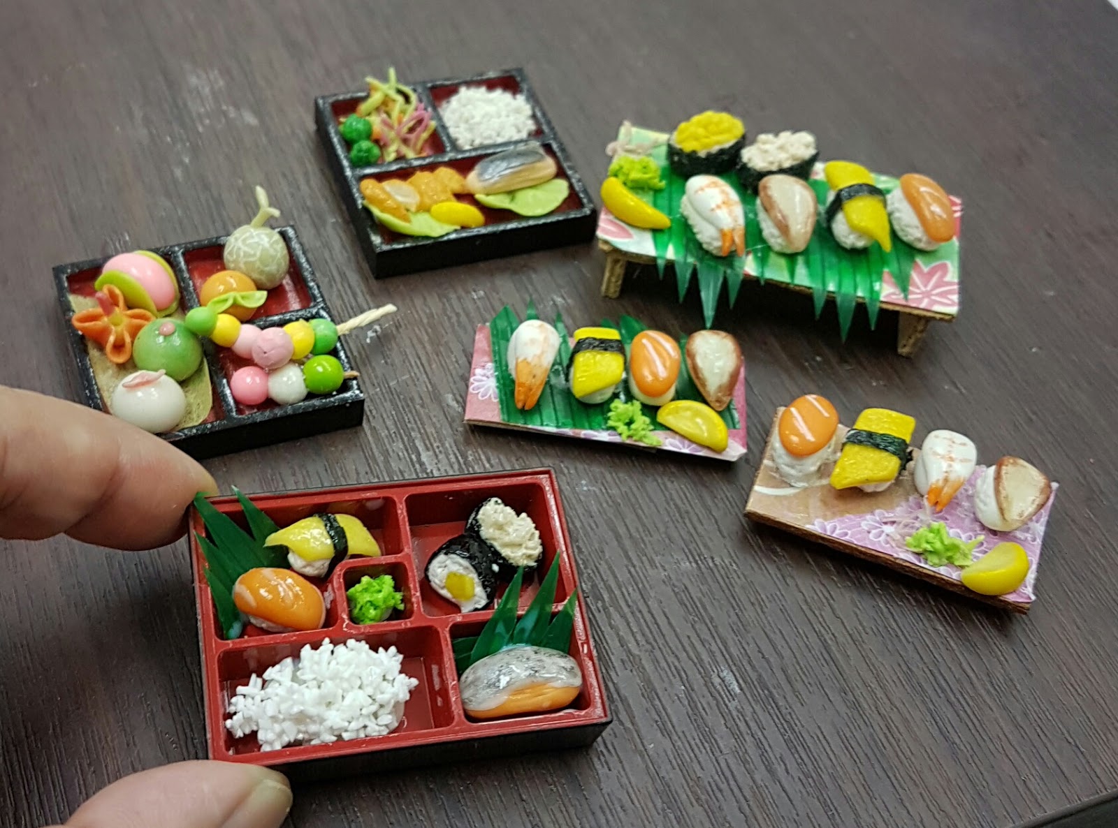 Kin' Miniature Workshop Handmade Clay Food by Kin Quek. Have Fun With Clay!