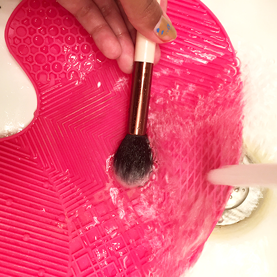 How I clean my makeup brushes Floraful