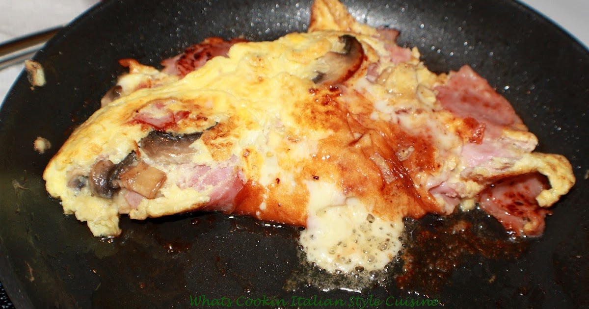 Hot Capicola Mushroom Provolone Frittata Recipe What's Cookin