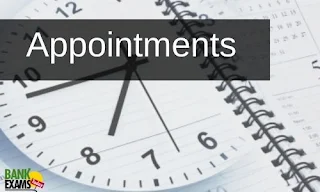 Appointments on 11th August 2020