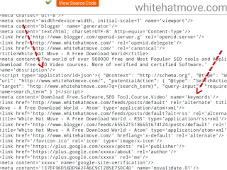 Website Meta Data