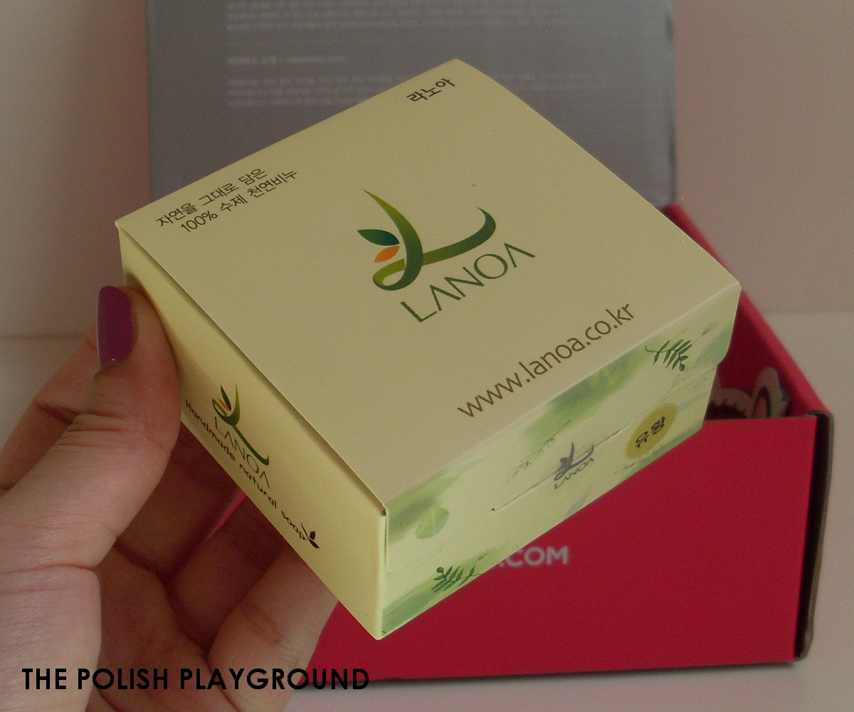 Memebox Luckybox #3 Unboxing - Lanoa Natural Soap Sulfur