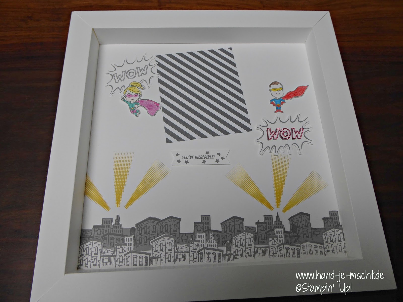 Shadow Box "Everyday Hero"