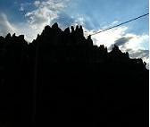 Montaña de Montserrat desde mi casa