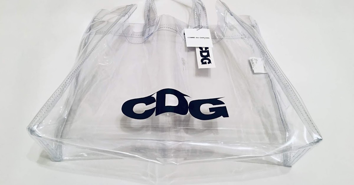 cdg tote pvc