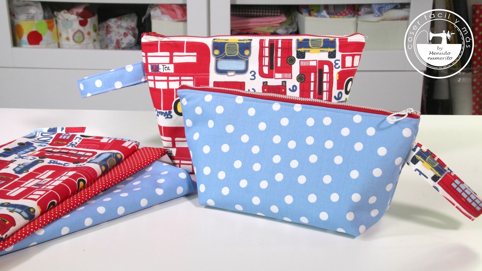 Cómo Coser Un Neceser Con Bolsillo Interior El Blog De Coser Fácil Y Más By Menudo Numerito