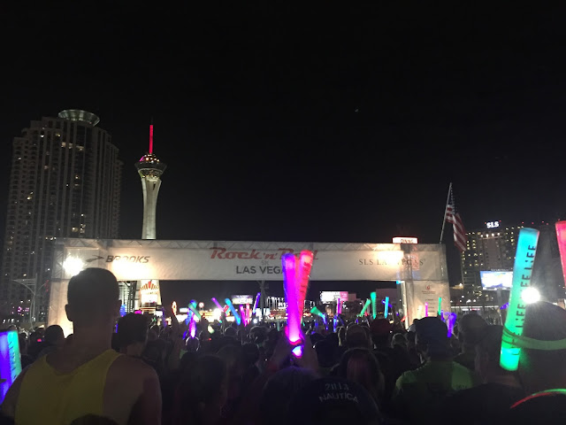 Rock'n'Roll Las Vegas 5K start line