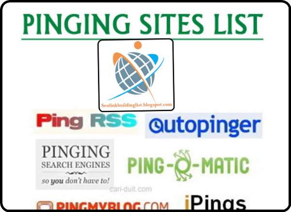 Top High PR Pinging Sites List Top High PR Pinging Sites List