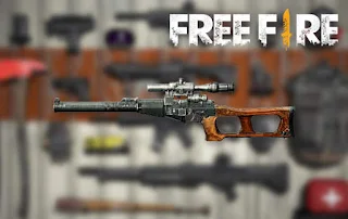 senjata terbaik free fire vss