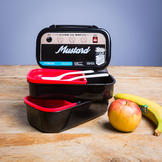 idee regalo anniversario Porta pranzo Mustard Rock & Roll-troppotogo