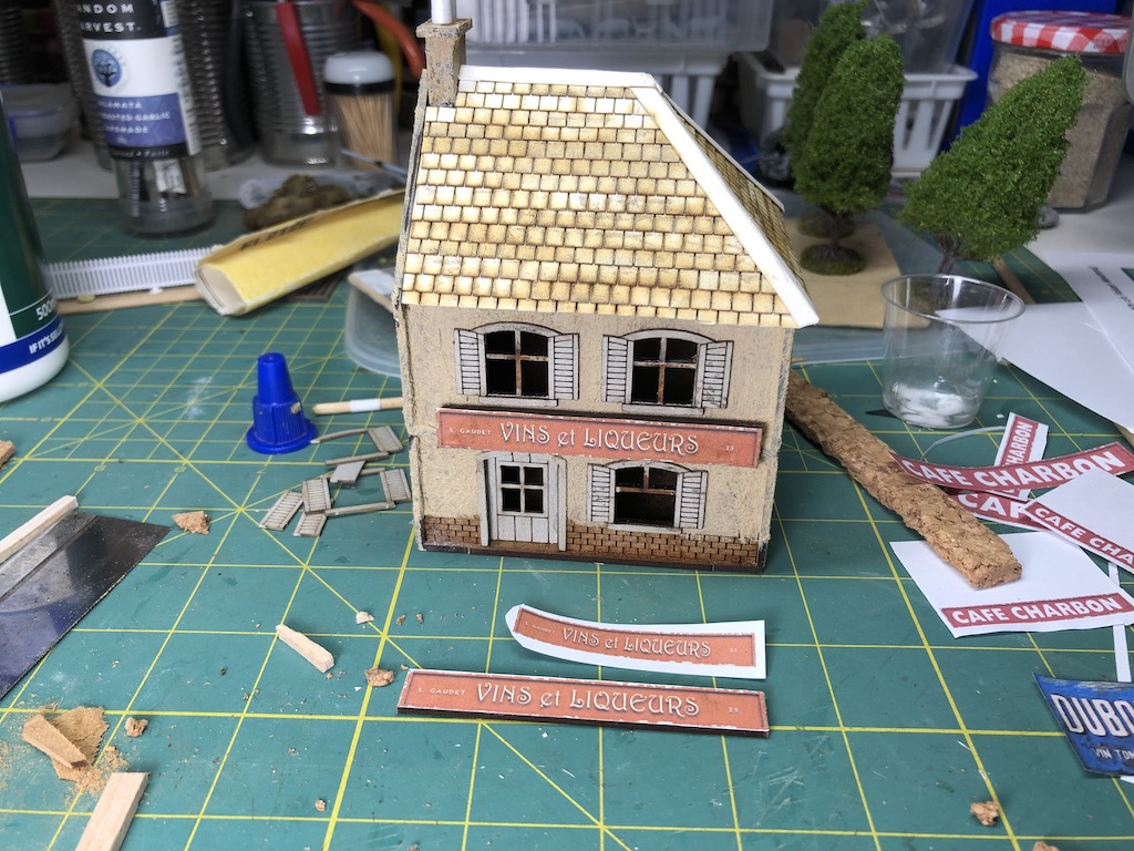 The Tactical Painter Building Sarissa 20mm terrace houses