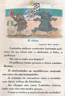circo Leitura sobre o circo