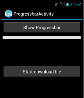 Android Custom ProgressBar And ProgressDialog Example
