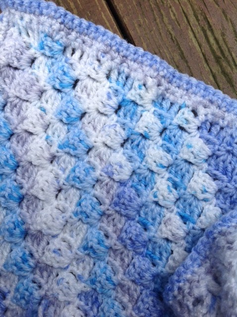OYA's WORLD- Crochet-Knitting: Crochet: Baby Blanket (Box Stitch)