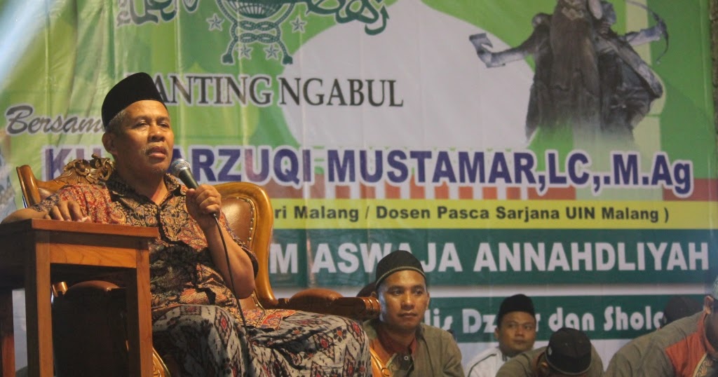 Ceramah Kh Marzuki Mustamar Tulisan
