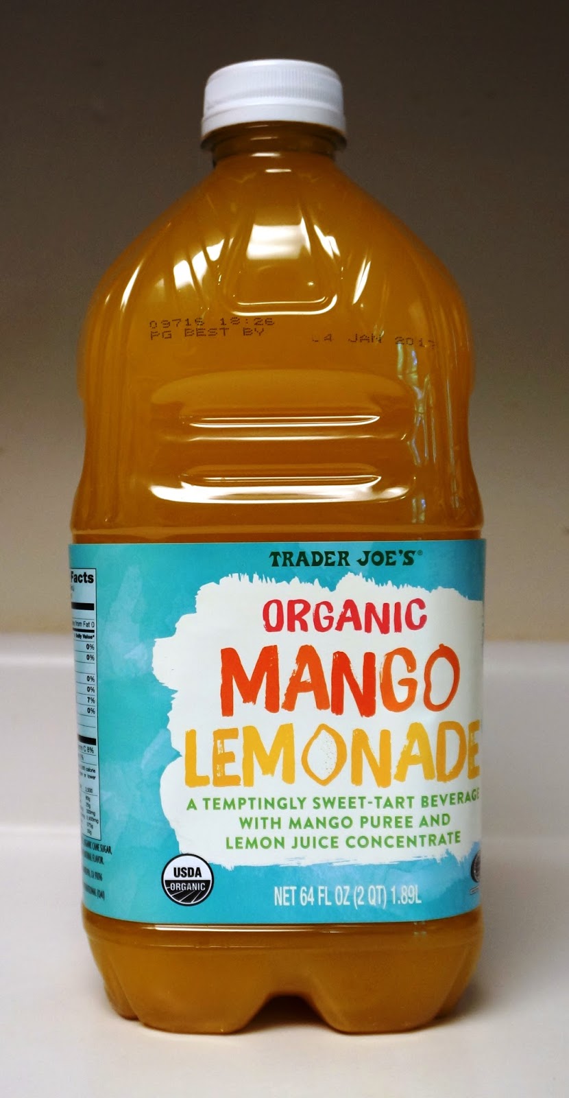Exploring Trader Joe's Trader Joe's Organic Mango Lemonade