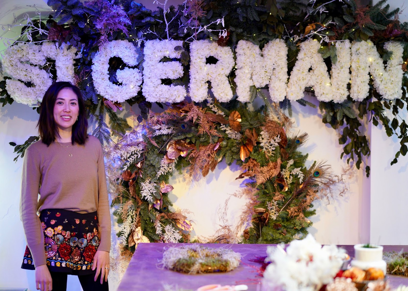 CHRISTMAS WREATH MAKING CLASS, ST-GERMAIN WINTER BLOOM POP UP
