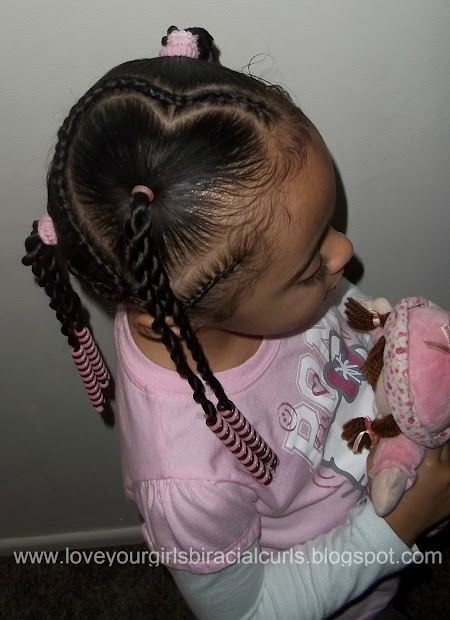 love girls biracial curls