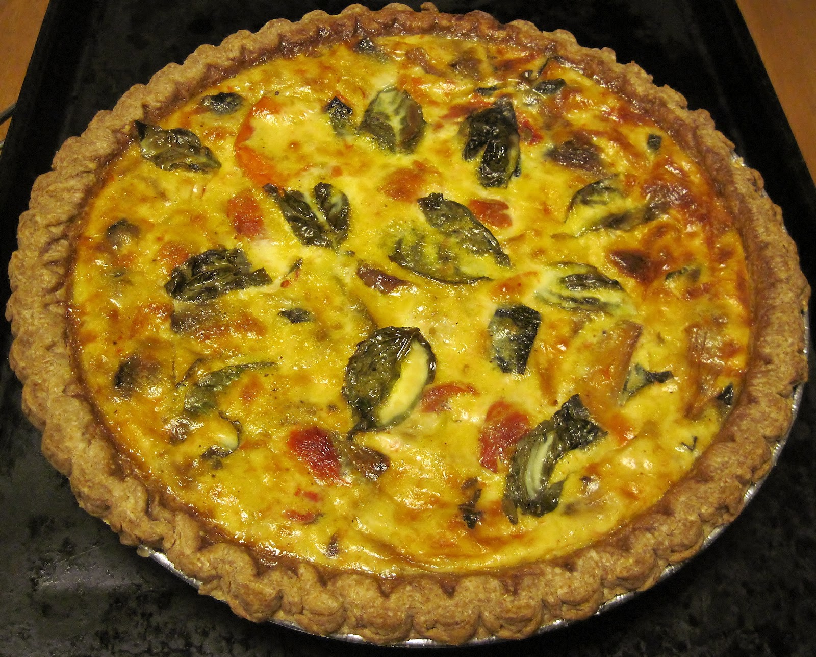 Carolina Sauce Company Ratatouille Quiche with a Southern Twist