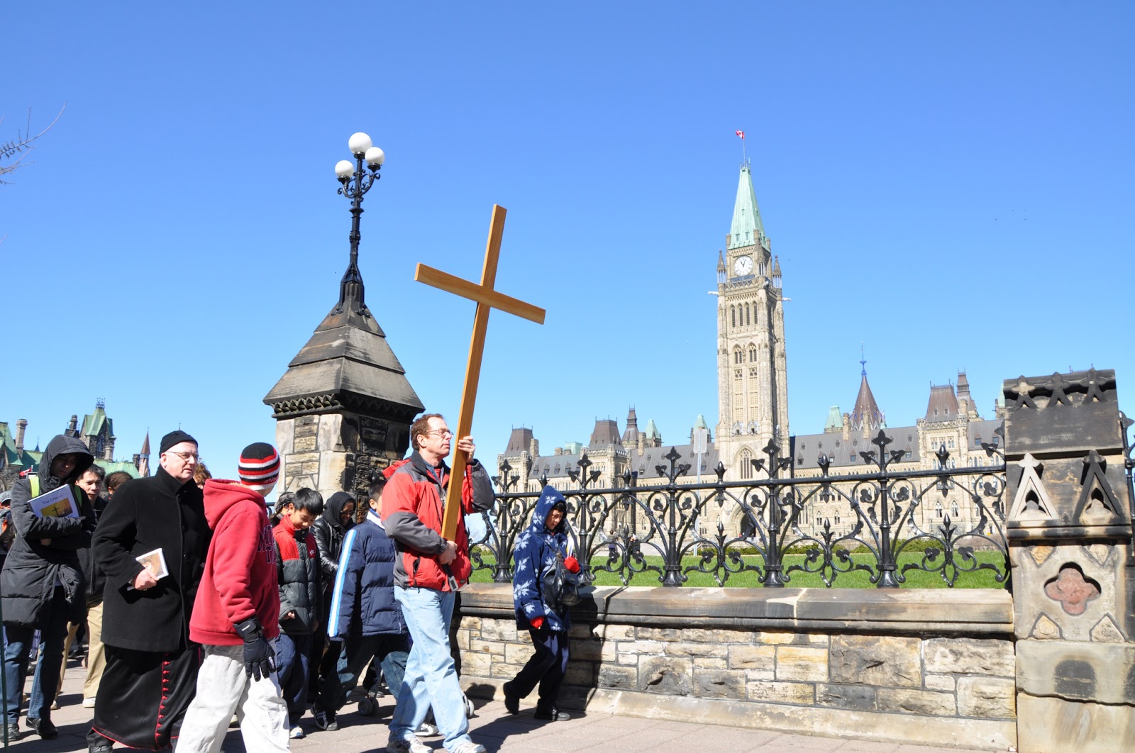 Orbis Catholicus Secundus Annual Good Friday Procession at Canadian