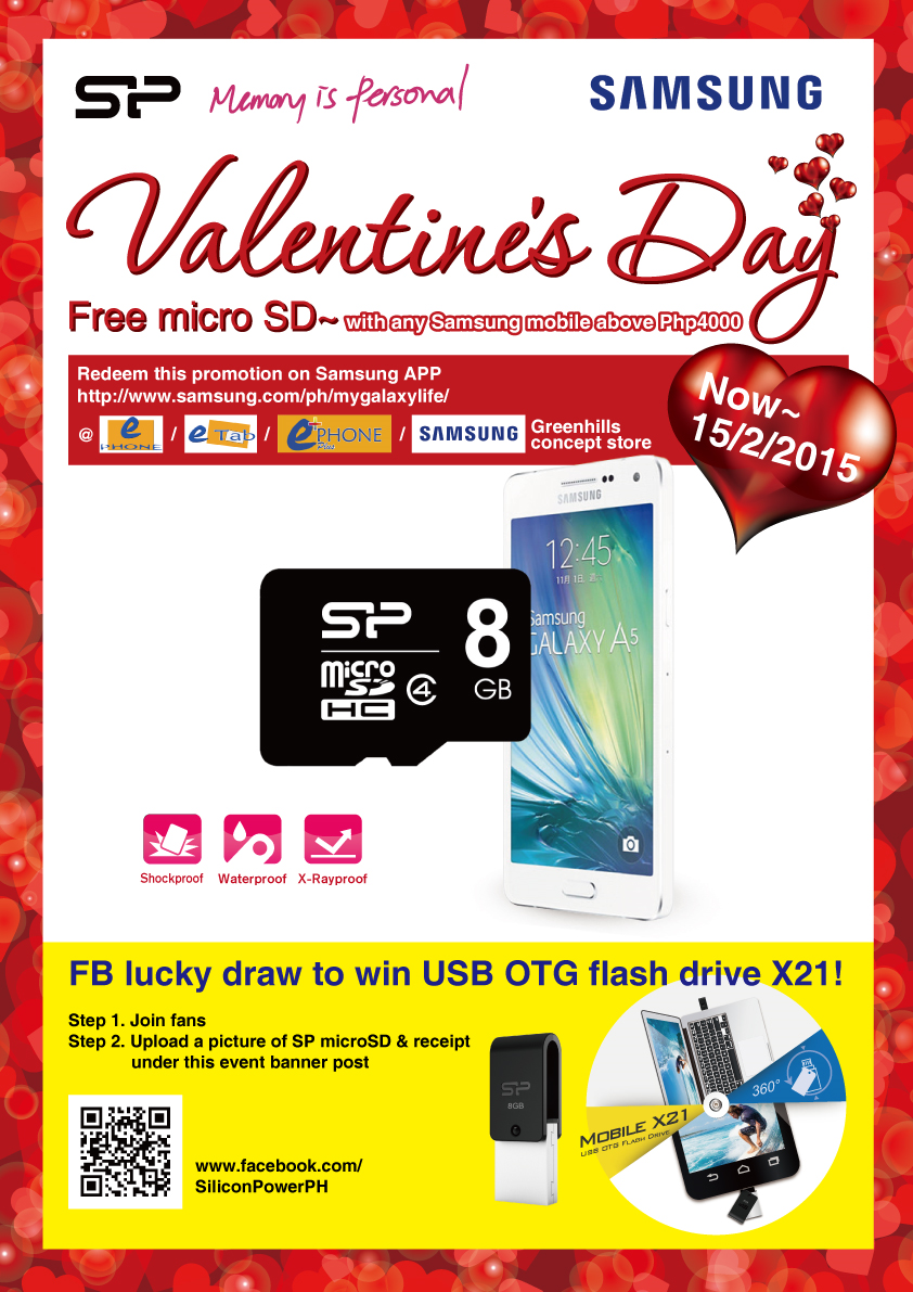 Silicon Power Valentine’s Day Poster