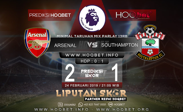 Prediksi Arsenal vs Southampton 24 Februari 2019 http://www.liputanskor.com/