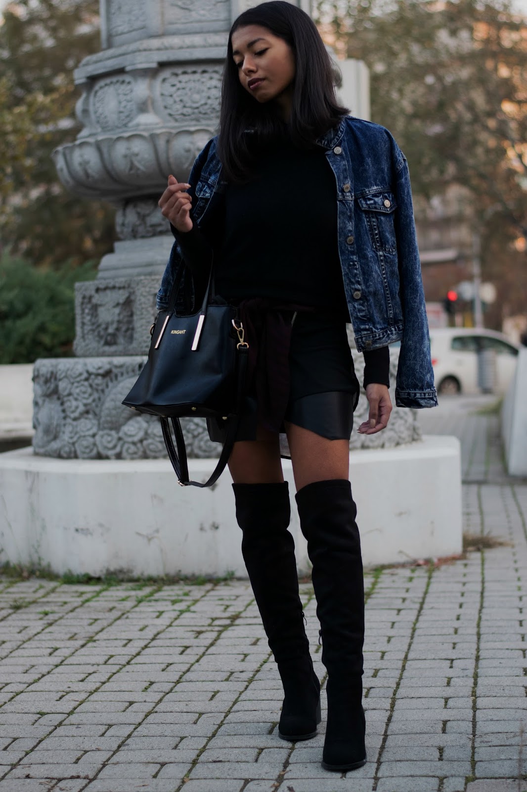 what to wear with a leather skirt 2016 outfit ideas