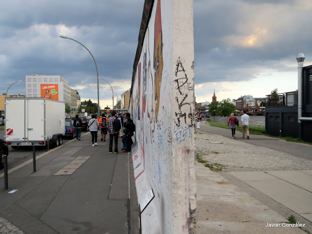 Muro de Berlín. Berlin wall. East Side Gallery