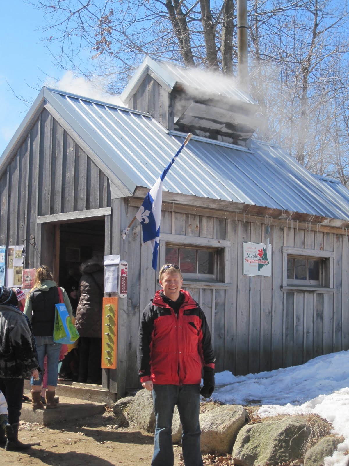 Local in Somerville Maine's Maple Syrup Weekend