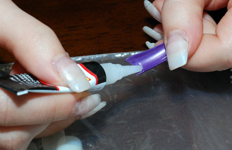 Bones And Lilies How to do UVgel Nails with Tips